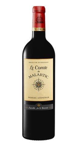 Le Comte de Malartic Pessac-Léognan rouge 2019 - Second vin