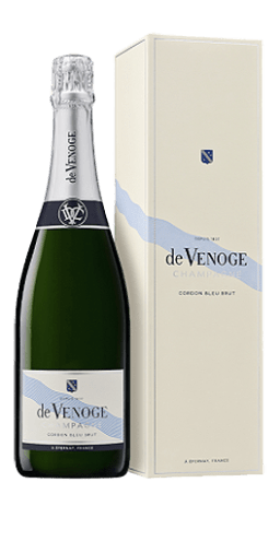 Champagne De Venoge - Cordon Bleu Brut met etui