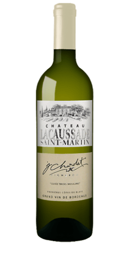 Château Lacaussade Saint-Martin - Trois Moulins Blanc 2010