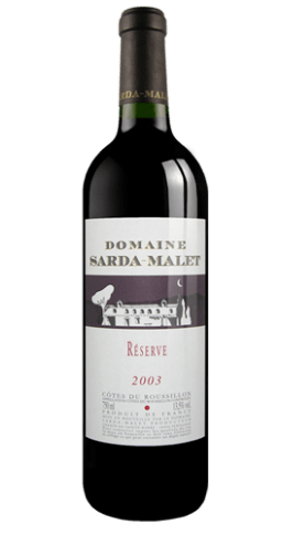 Domaine Sarda-Malet - La Réserve 2003