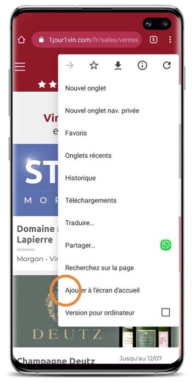 Application PWA télécharger