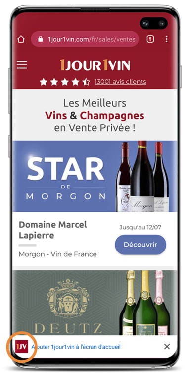 Scarica l'applicazione PWA