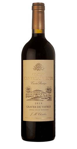 Château Cantelaudette - Graves de Vayres Cuvée Prestige rouge 2018