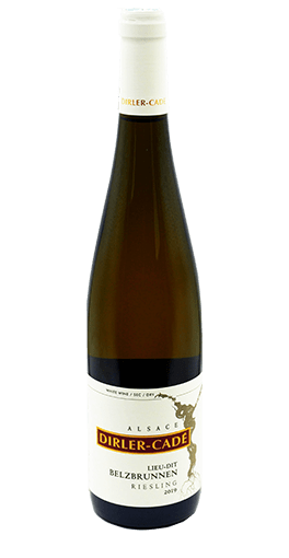 Domaine Dirler-Cadé Alsace Riesling Riesling Lieu-dit-Belzbrunnen blanc 2019