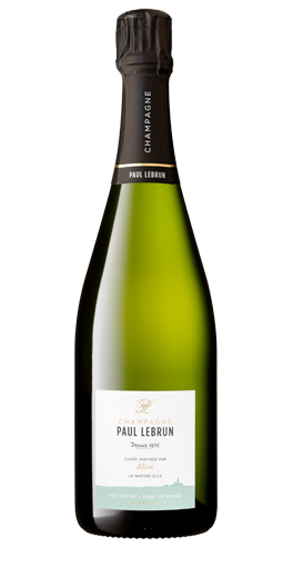 Champagne Paul Lebrun Blanc de Blancs Brut Nature - Aline La Nature-Elle