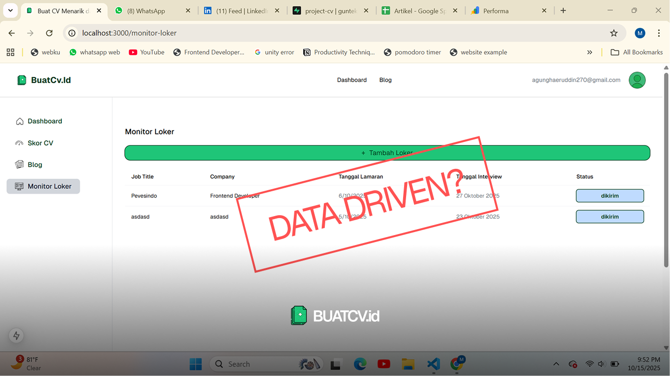 Ilustrasi Strategi Mencari Kerja: Kenapa Mencari Kerja Itu Harus Data Driven?
