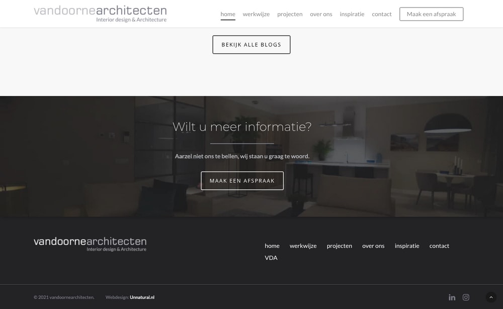 vandoornearchitecten footer