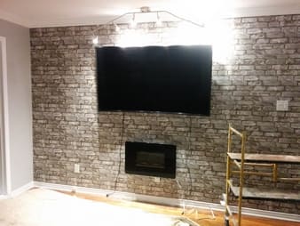 Brick wallpaper - Installation services picture 1