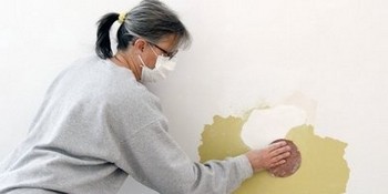 How to repair a hole in the wall