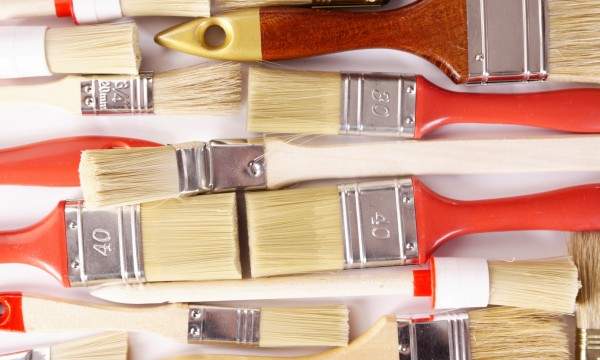 Cleaning paint brushes and accessories