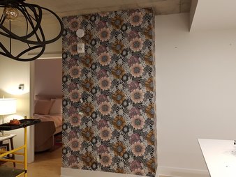 Papier Peint avec l’apparence de haute qualité des tissus Missoni Home. photo 1