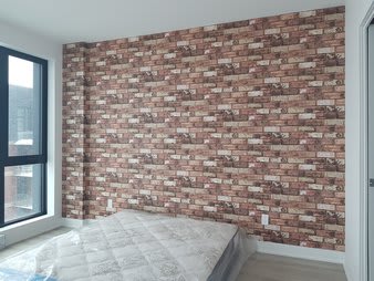 Superfresco Easy Red Brick non-woven wallpaper. picture 1