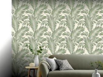 Tropical Palm Green Wallpaper by Arthouse. picture 1