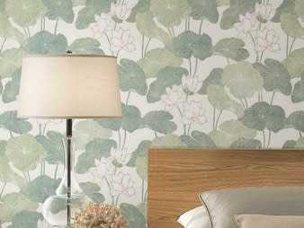 Lily Pad Peel and Stick Wallpaper – RoomMates Decor. picture 1