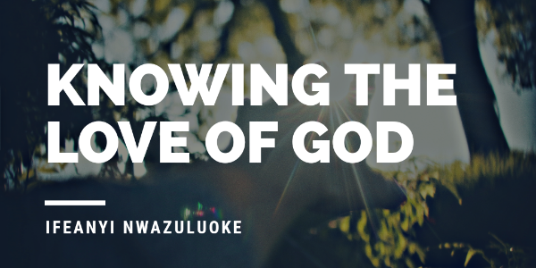 KNOWING THE LOVE OF GOD image