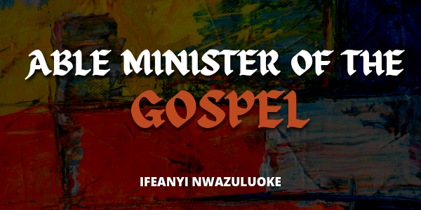 ABLE MINISTER OF THE GOSPEL image