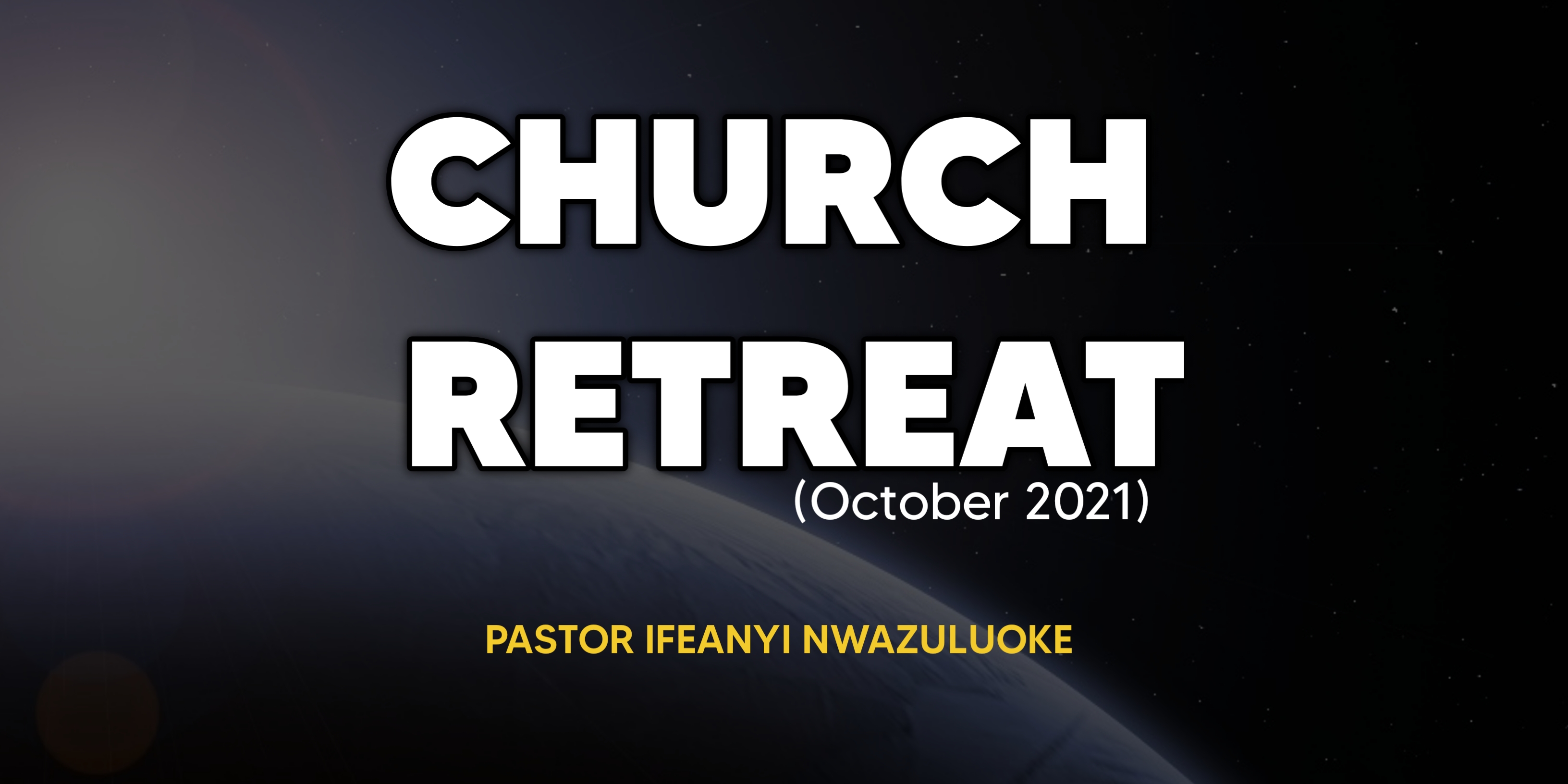 CHURCH RETREAT OCTOBER 2021 image