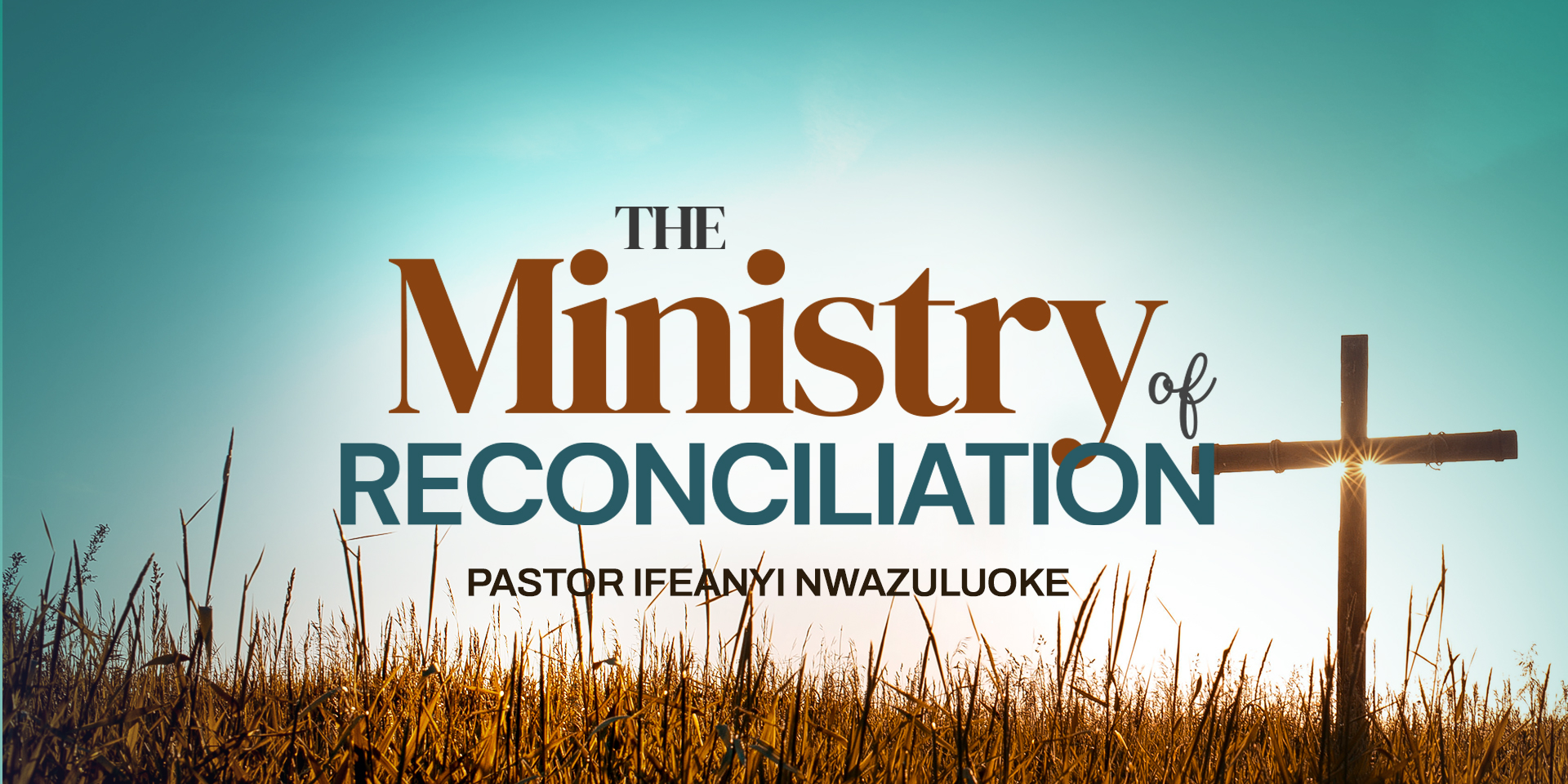 THE MINISTRY OF RECONCILIATION image