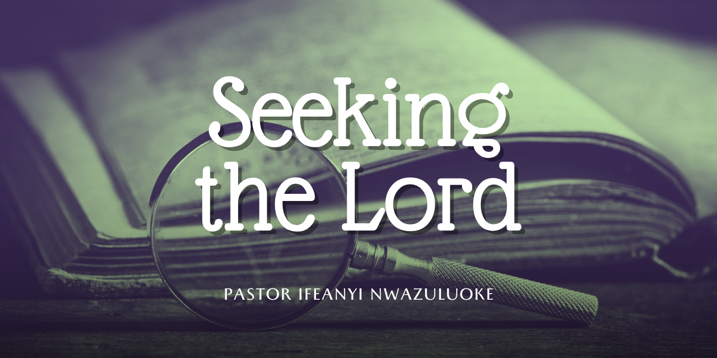 SEEKING THE LORD image