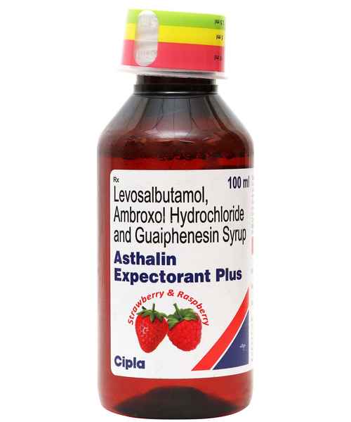ASTHALIN EXPECTORANT PLUS SYR 100ML