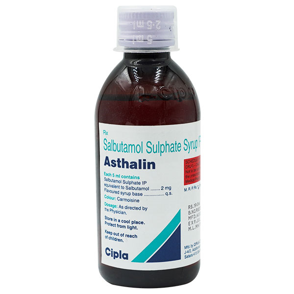 ASTHALIN SYRUP 100ML 1S