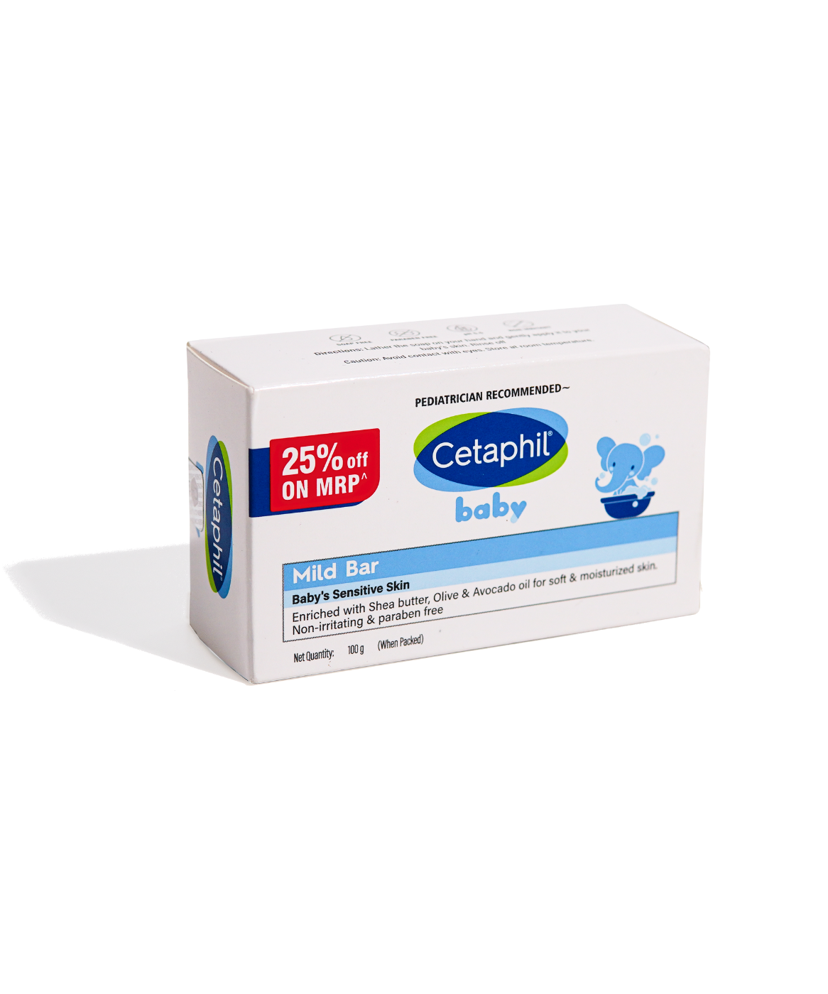 CETAPHIL BABY MILD BAR RS211. 100G