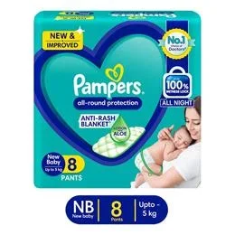 PAMPERS BLUEPANTS REG NEWBORN