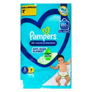 PAMPERS BLUEPANTS SM 2S