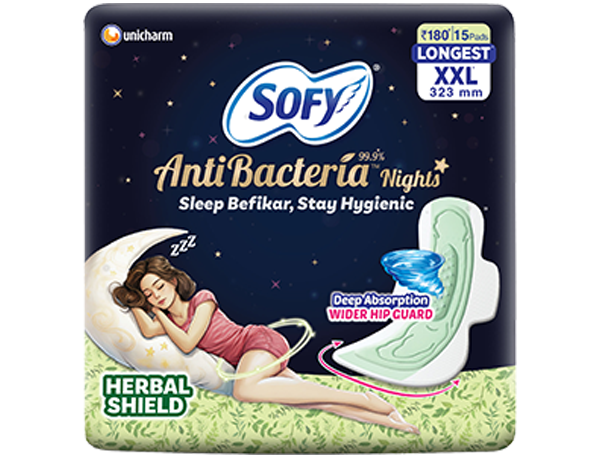 SOFY ABSORB NIGHT XXL 15PADS