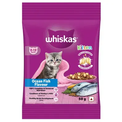 WHISKAS JNR OC FISH 50G