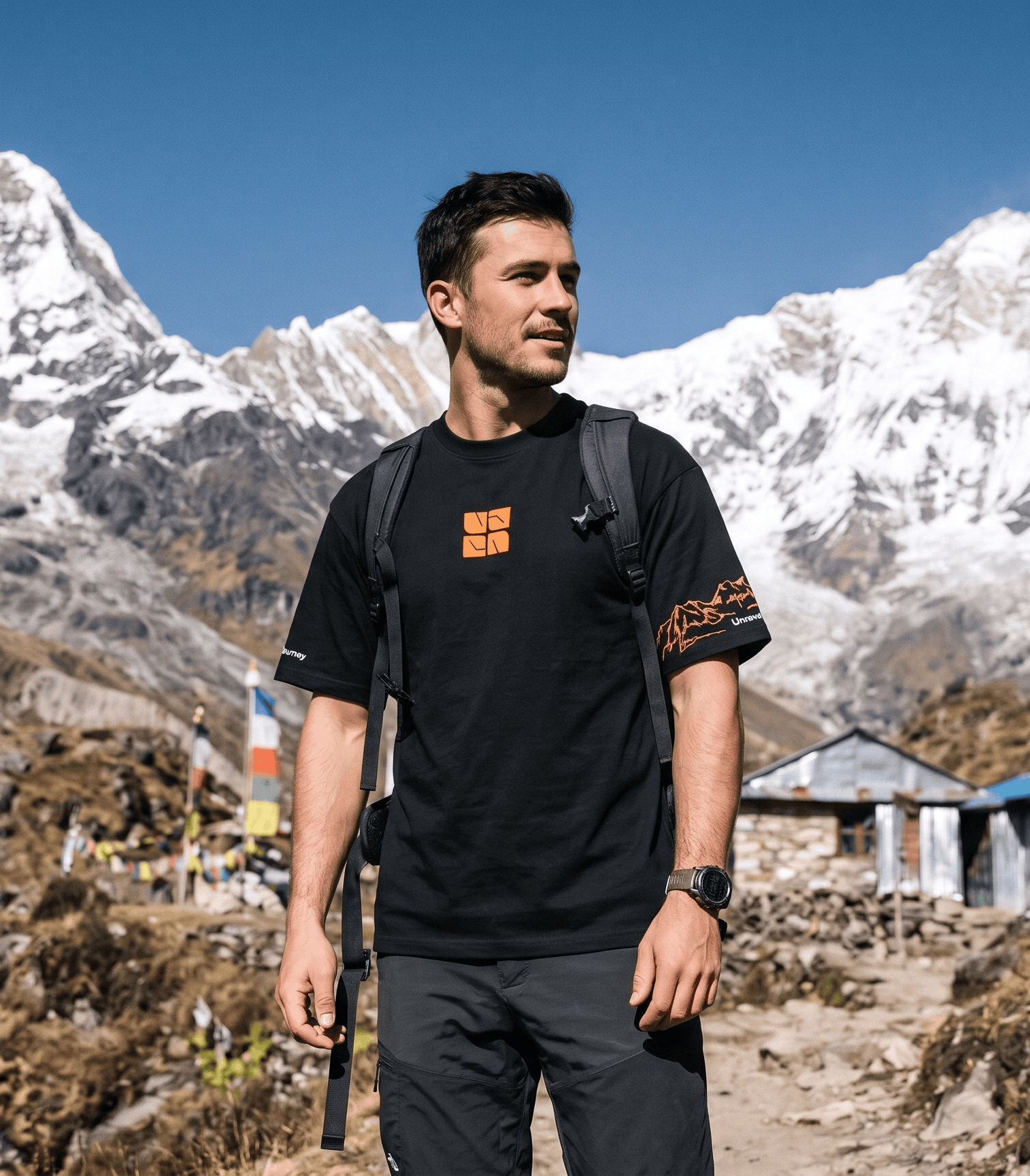 Male - Annapurna Base Camp Expedition Oversized T-Shirt