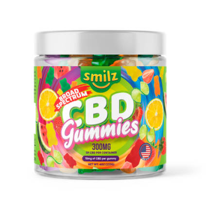 Broad Spectrum CBD Gummies by Smilz