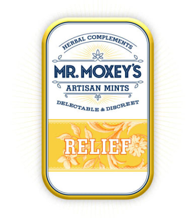 Relief Ginger Mints by Mr. Moxey's Mints