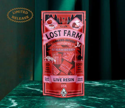 Lost Farms Strawberry Chews by Kiva