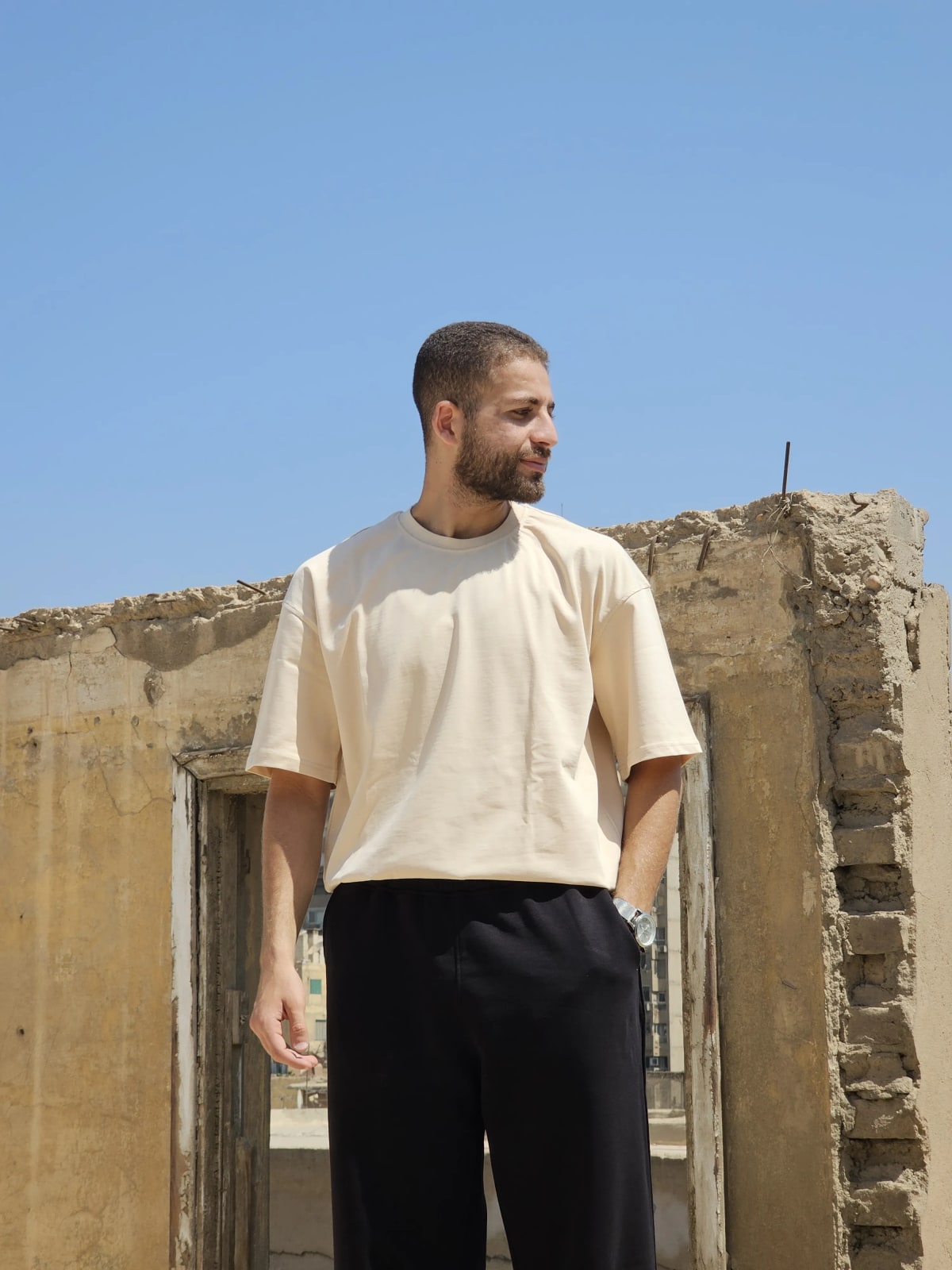 Basic Interlock Oversize T-Shirt