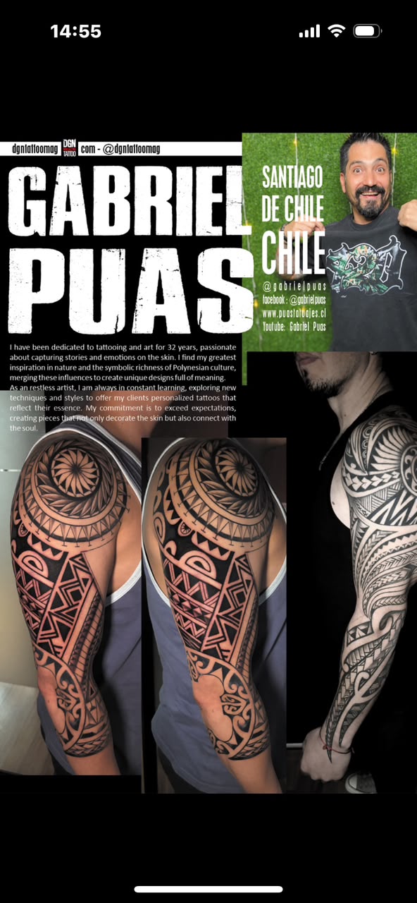 Reportaje — Gabriel Púas, Santiago de Chile