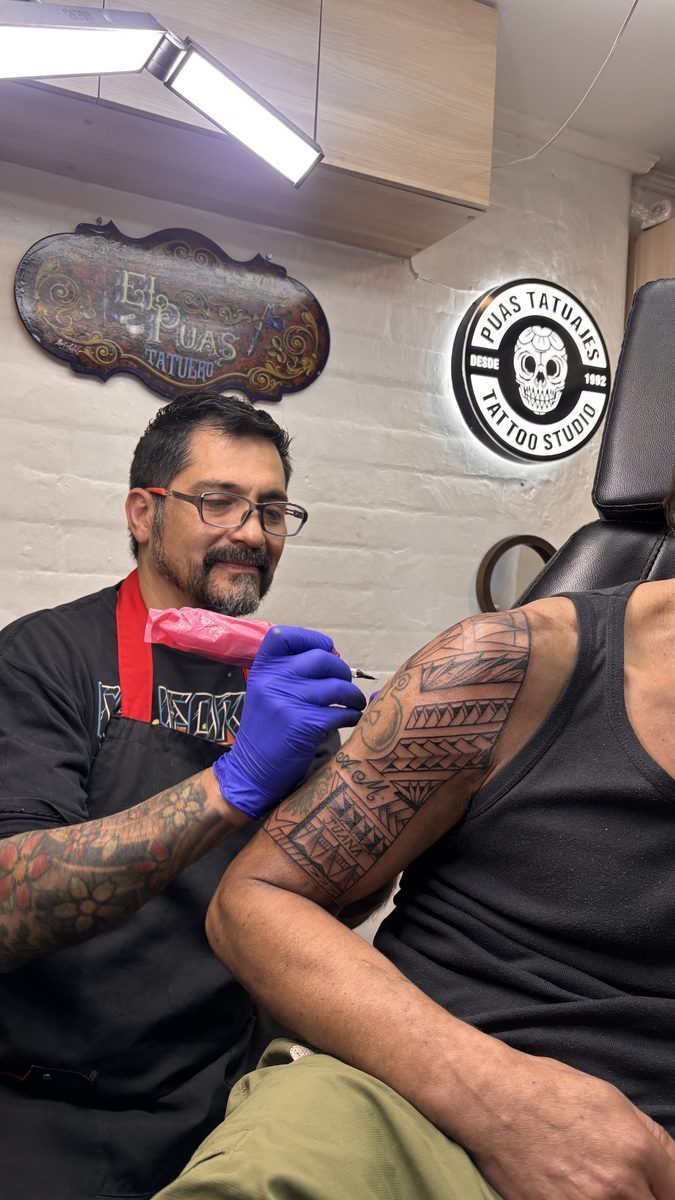 Gabriel Púas, Polinésico / Blackwork