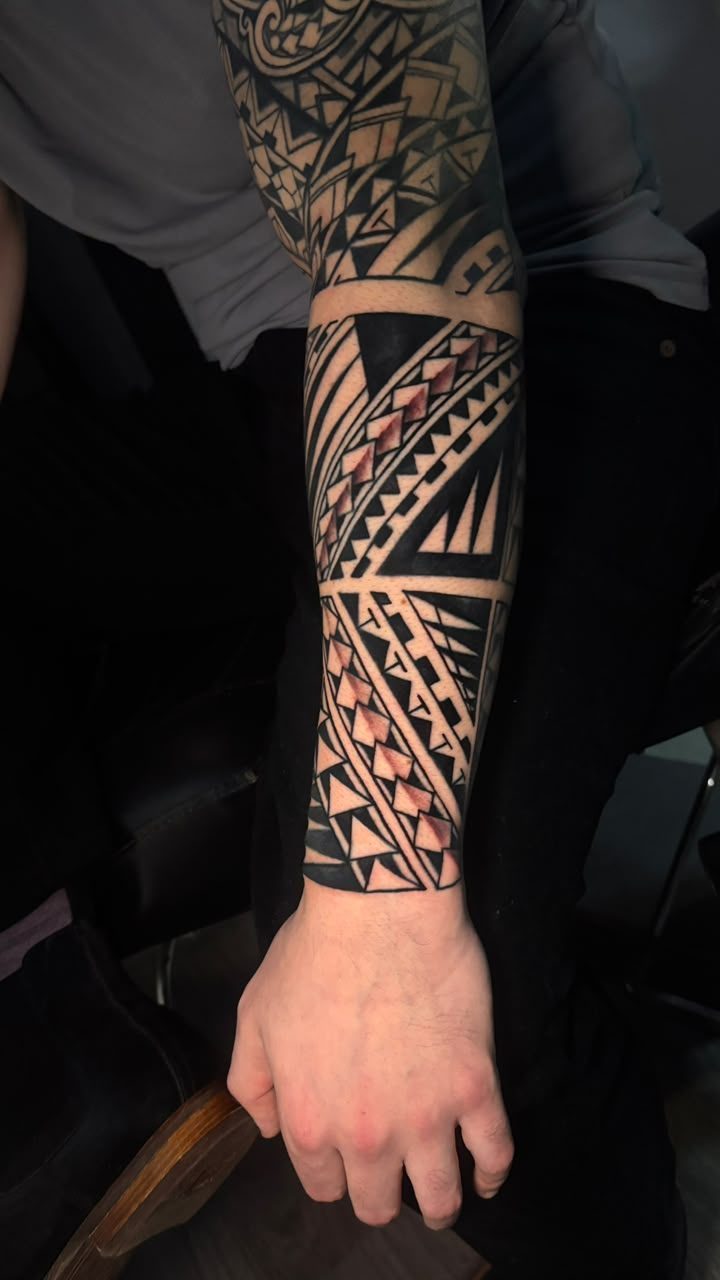 Antebrazo polinésico, estilo polinésico
