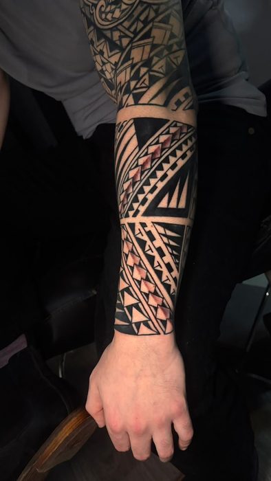 Antebrazo polinésico, estilo polinésico