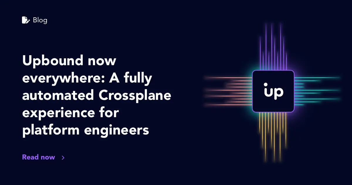 Explore Upbound now everywhere, offering hybrid capabilities for unparalleled scalability and automated Crossplane management. Get Crossplane at scale