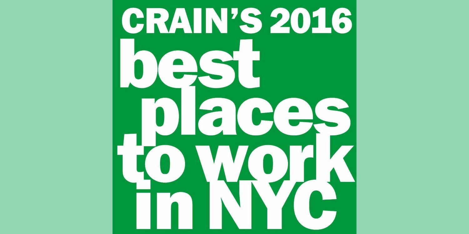 Updater Named One of Crain’s Best Places to Work in NYC - Updater