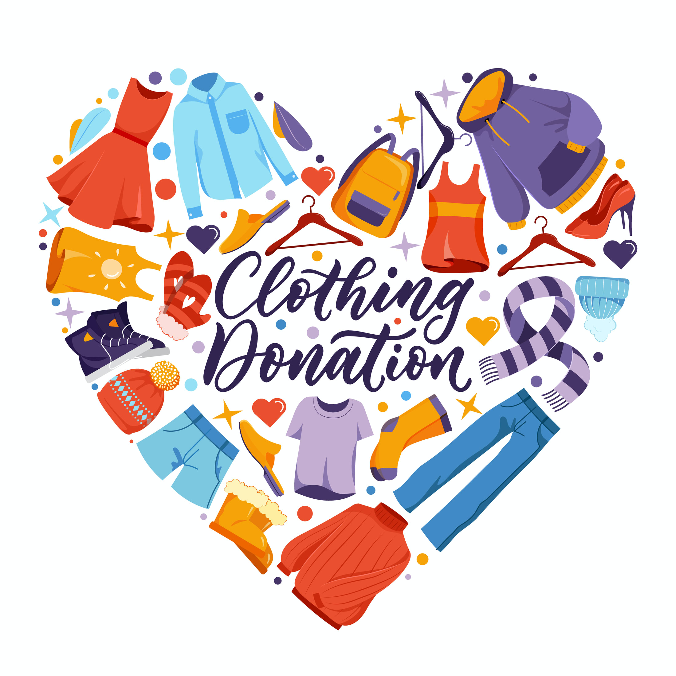 Donate clothing — Clothed by Faith