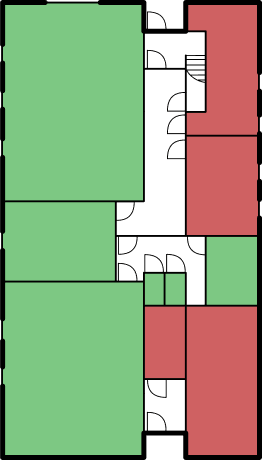 plattegrond onderverdieping
