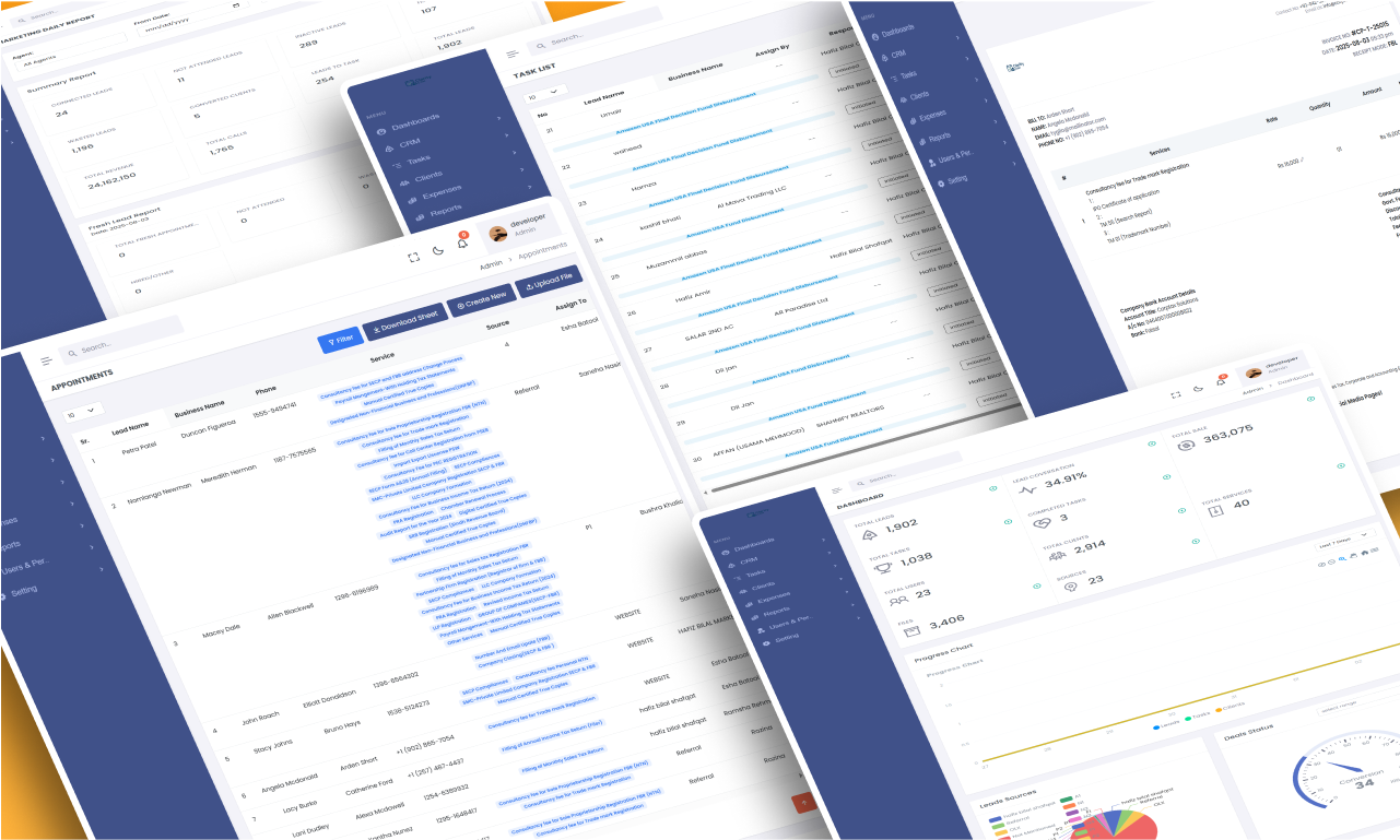 CRM Pro - Business Management System