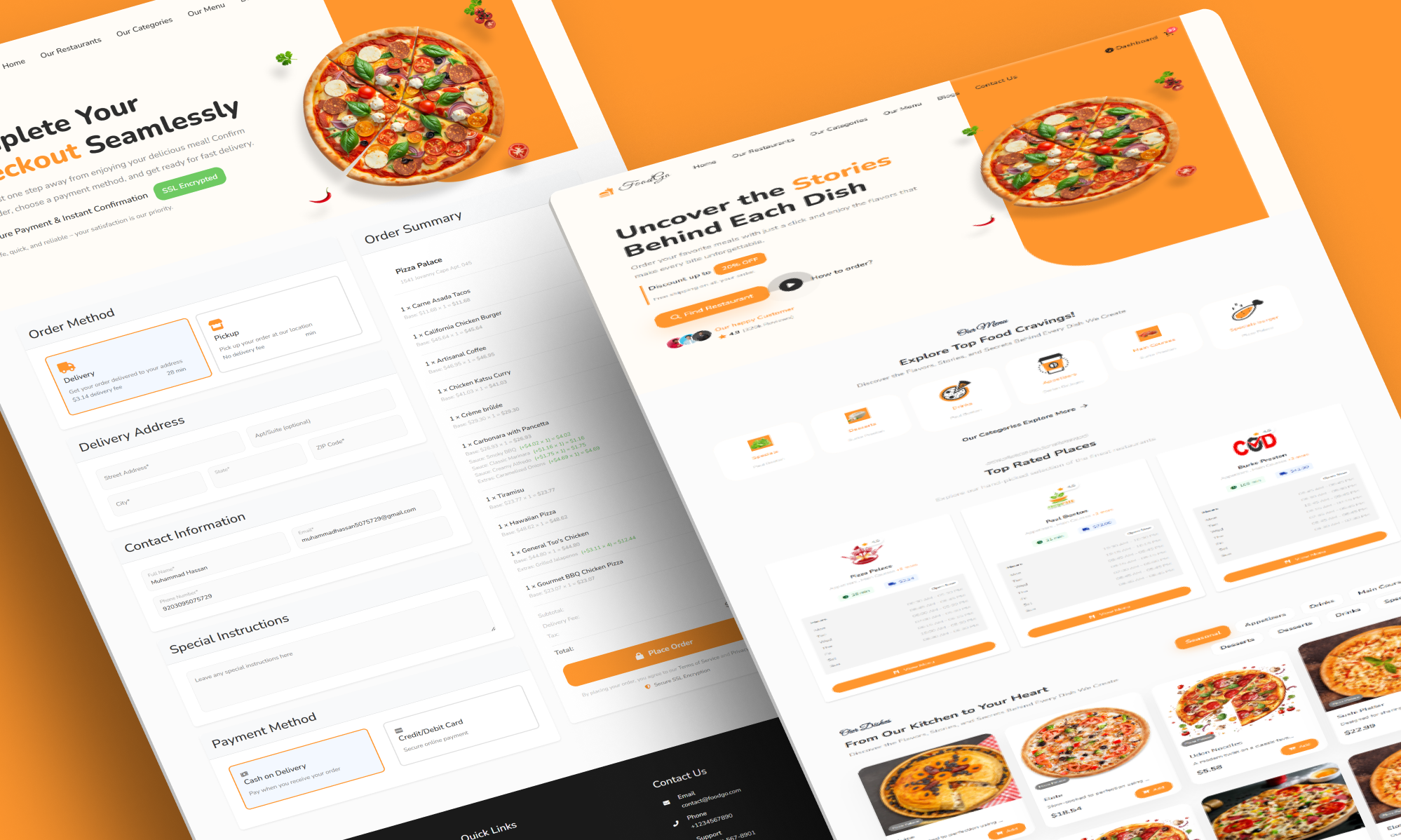 FoodGo - Online Food Ordering System