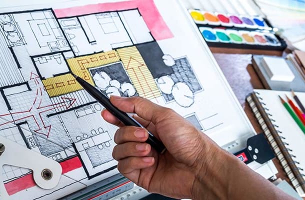 interior designing scope