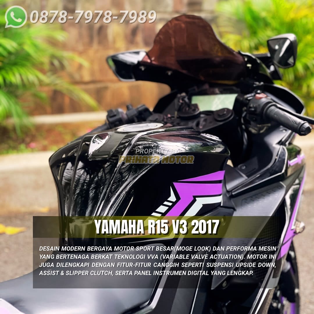 Motor R15 Purple Jual Yamaha R15 GP TECH bekas 2017 30.001 Km Jakarta Pusat | Harga ...