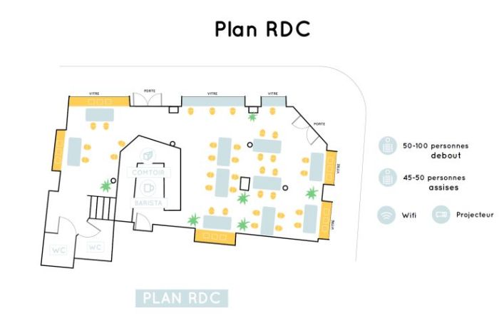 Location de salle à  75003 Paris