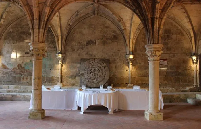 Salle capitulaire Abbaye de Fontdouce - Photo 1