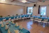 Salle de réception à la ferme des délices